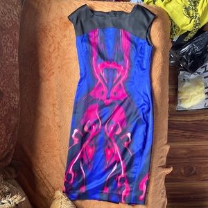 Karen Millen England satin dress